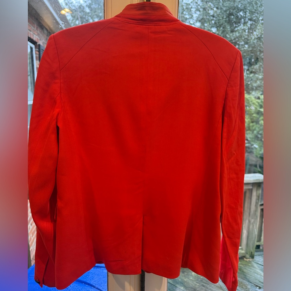 rag & bone Red Single-Button Blazer - Picture 3 of 4